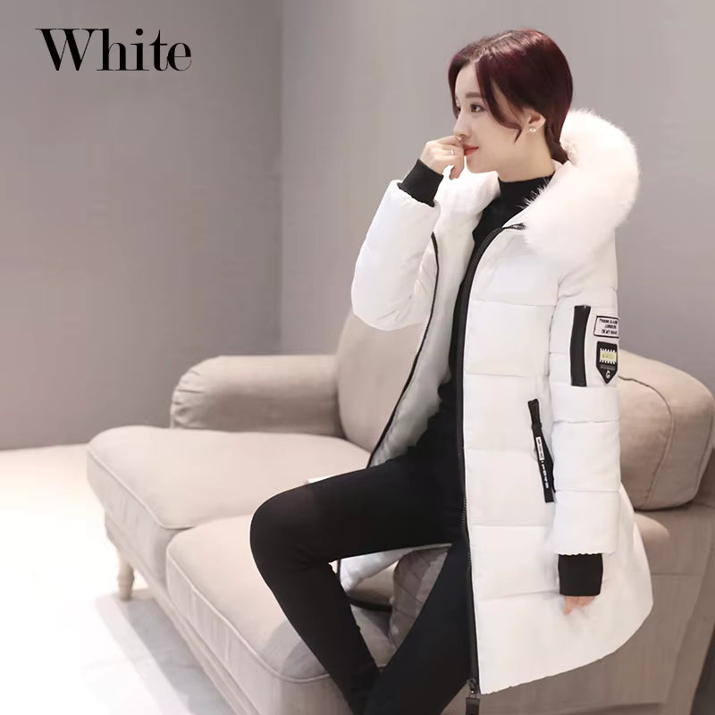 Women’s Winter Parka with Fur Collar