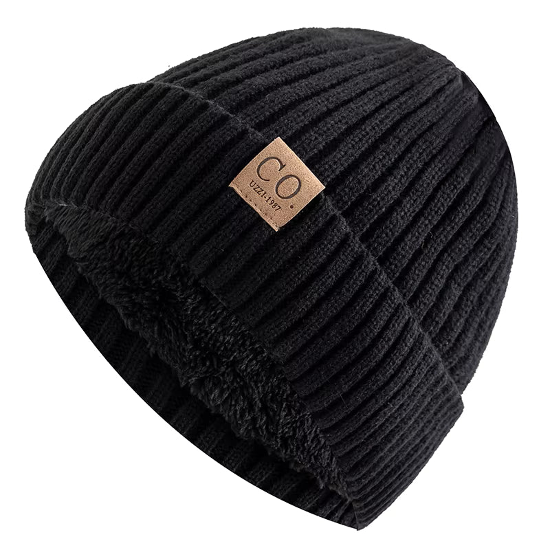 Unisex Two-Tone Winter Beanie