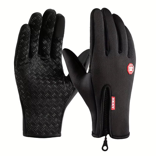 Unisex Touchscreen Winter Gloves – Waterproof & Windproof